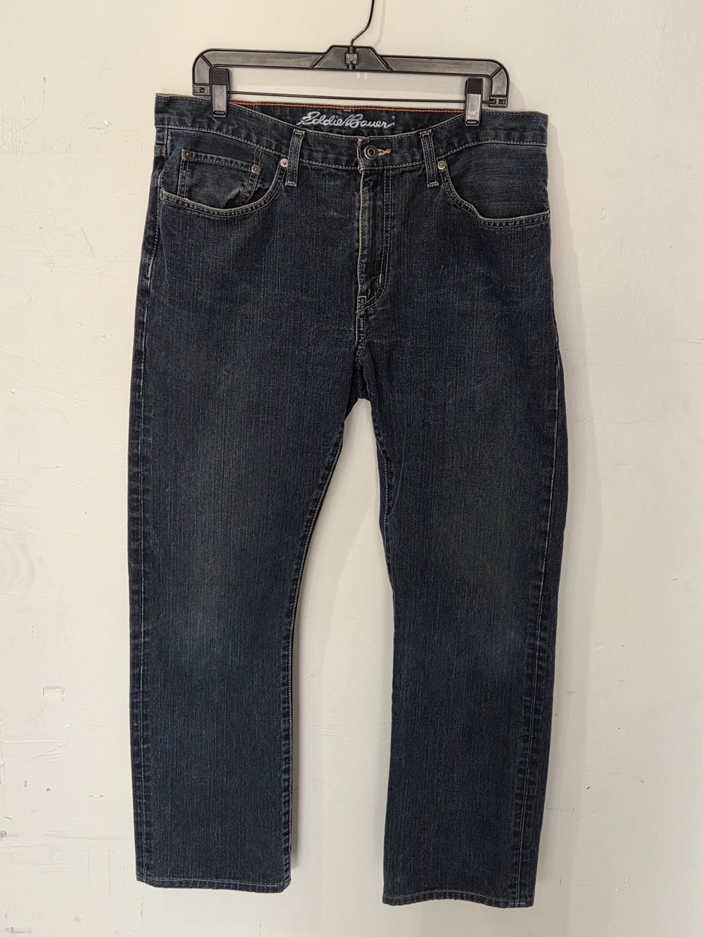 Eddie Bauer Men’s Blue Straight-Leg Jeans